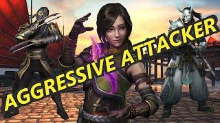 Aggressive Attacker Style