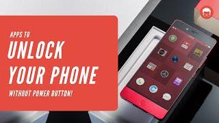 How To Lock / Unlock Your Phone Screen Without Power Button!