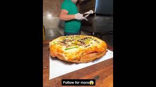 American cheese pizza Street food