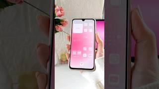 make your homescreen aesthetic  gradient pink theme  samsung galaxy