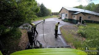 Professional Driveway Sealing by SealCoat Specialties | Voyager Village