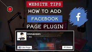  WEBSITE TIPS #07 : How To Add Facebook Page Plugin To Your Website || Village DevLOVEper || 2020