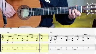 Libertango. Guitar. Notes. Tabs. Chords.