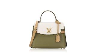 Louis Vuitton Soft Calfskin Lockme Ever BB Green