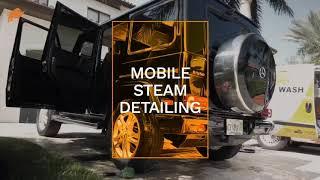 Mobile Detailing with Fortador Steamer; Products, tools and equipment