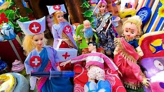 Barbie Doll All Day Routine in india village/Radha ki kahani part -523/Barbie Doll Bedtime story ll