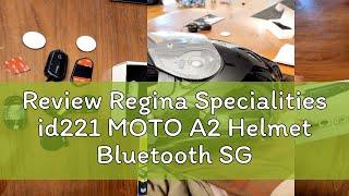 Review Regina Specialities id221 MOTO A2 Helmet Bluetooth SG Headset Motorcycle (A1 Upgrade)