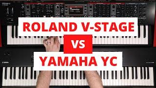 Roland V-Stage vs Yamaha YC - Comparison Review