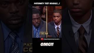 Man's REACTION at PATERNITY TEST!!  #paternitytest #christian #shorts