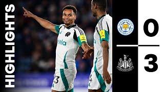 Leicester City 0 Newcastle United 3 | Premier League Highlights | Murphy Strikes Twice!