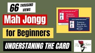 MASTERING Reading the Card Mah Jongg for Beginners 1.2 NMJL #learningcolors #familyfun #mahjong