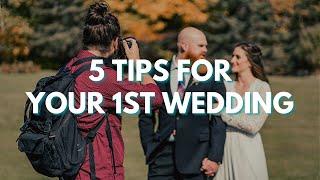 5 Things To Do Before Photographing Your First Wedding