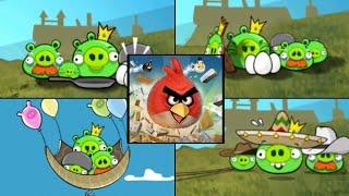 Angry Birds Classic (Versão 1.6.3) - All Bosses + Cutscenes (Luta dos Bosses)