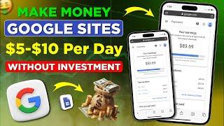 How To Make Money With Google Sites 2024 | Landing Page | Get Organic Traffic