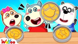 Honeycomb Candy Challenge!  Who Can Solve It the Smartest Way? | Wolfoo New Episodes 2025