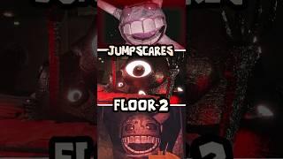 FLOOR 2 ALL JUMPSCARES & SCARY MOMENTS - Doors Floor 2 Update [The Mines] #doors #roblox