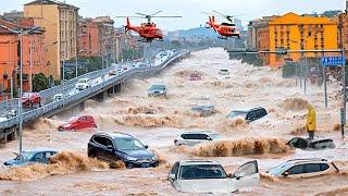 Today Spain is sinking again! Tragedy in Tarragona, major flooding submerge cars