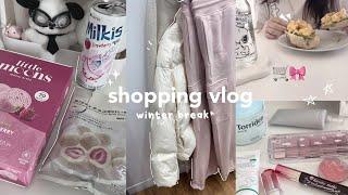 slice of life.۫ ꣑ৎ ⊹shop with me, clothing haul, good food, uni winter break & more