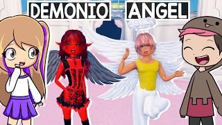 ANGEL VS DEMONIO EN DRESS TO IMPRESS ROBLOX