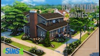 Mid-century Homes - NoCC - The Sims 4 StopMotion