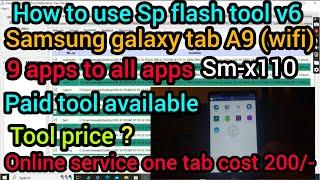 Samsung galaxy tab A9 wifi sm-x110 Government to normal || sm-x110 9apps to all apps || @ravitech4