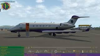 [XP11] KSJC - KBUR - KFAT in a DDEN Challenger 300