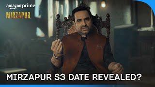 Did Kaaleen Bhaiya Just Reveal Mirzapur Release Date? ft. Pankaj Tripathi | Prime Video IN