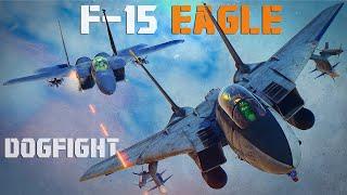 F-14 Tomcat Vs F-15 Eagle Dogfight | Digital Combat Simulator | DCS |