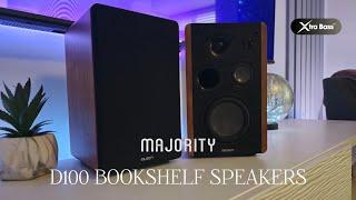 The @majorityaudio D100 Bluetooth Bookshelf Speakers. The Versatile Affordable Option For 2025?