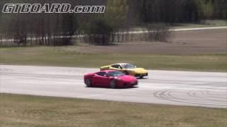 EXTERIOR 707 HP Novitec Rosso F430 Race Bi-Kompressor vs Ferrari 430 Scuderia