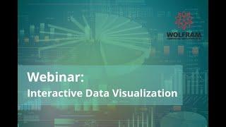 Interactive Data Visualization (Webinar recording)