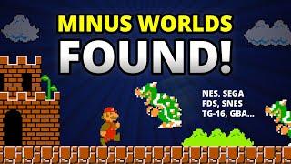 Exploring Minus Worlds in Super Mario Games!