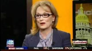 Meryl Streep on The Huckabee Show - Part 1 of 2