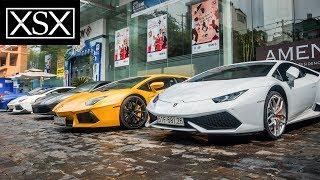 Cường Đô La cùng dàn Lamborghini và Ferrari khởi động Car Passion 2017 | XSX