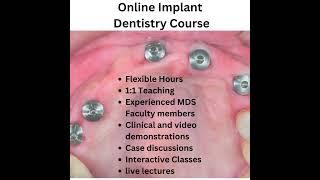 Dental Implant Course