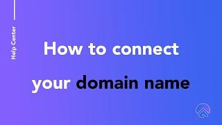 How to connect your domain name in Flozy