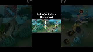 Mobile Legends - Lukas Vs Aldous(Bonus Joy)...!!! #mobilelegends #mlbb #shorts