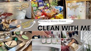 *New* EXTREMELY MESSY HOUSE/ CLEAN WITH ME/ REAL LIFE CLEANING MOTIVATION/ JUBARA