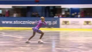 14 Alina MILEVSKAIA (UKR) - ISU JGP Baltic Cup 2011 Junior Ladies Short Program