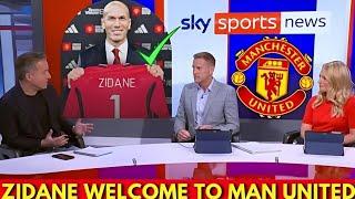 100% OFFICIAL‼️ ZIDANE IS MANCHESTER UNITED NEW COACH 100% CONFIRMED EXCLUSIVE SKY SPORTS NEWS