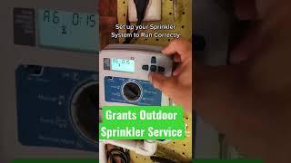 Setting Runtime on Hunter X2 Sprinkler Controller - Grants Outdoor - Hire The Goat