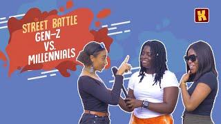 Generation Z Vs. Millennials | KraksTV Street Battle