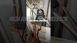 compressor Hard Start / High Current #acrepair  #accircuits  #actechnician #carrier