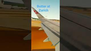 Another butter at Zurich international airport #zurich #montagem #swiss #a321neo #infiniteflight