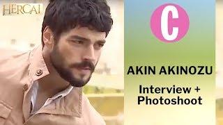 Akin Akinozu  Interview excerpts + BTS Cosmopolitan Photoshoot  Hercai  English   2019