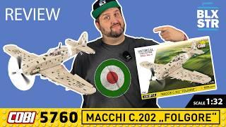 Bravissimo COBI! Regia Aeronautica MACCHI C.202 FOLGORE (Blitz/Donnerkeil) REVIEW | COBI-5760