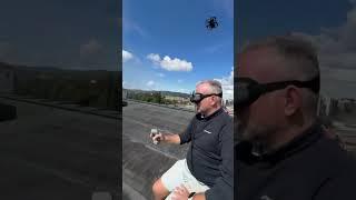 FPV drone for the first time #funtime