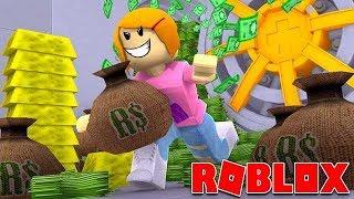 Roblox | Crazy Bank Heist Obby With Molly!