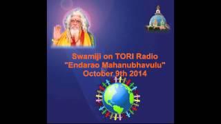 TORI RADIO  October 9th 2014 Sri Sri Sri Viswayogi Viswamjee Maharaj