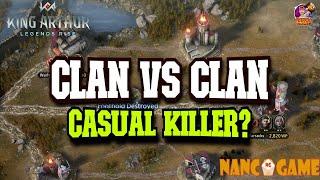 ️ES EL CLAN VS CLAN UN PROBLEMA?? KING ARTHUR LEGENDS RISE️